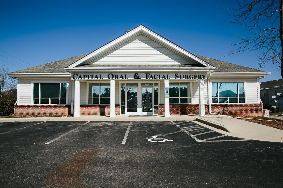 exterior of the Holly Springs office, Capital Oral & Facial Surgery