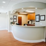 view of the front desk, Capital Oral & Facial Surgery